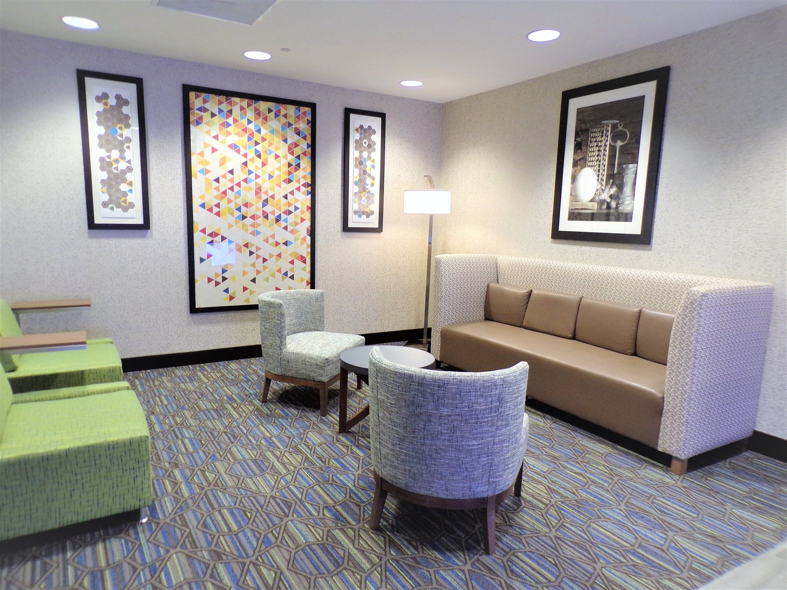 Comfortable Modern Seating Lobby Area