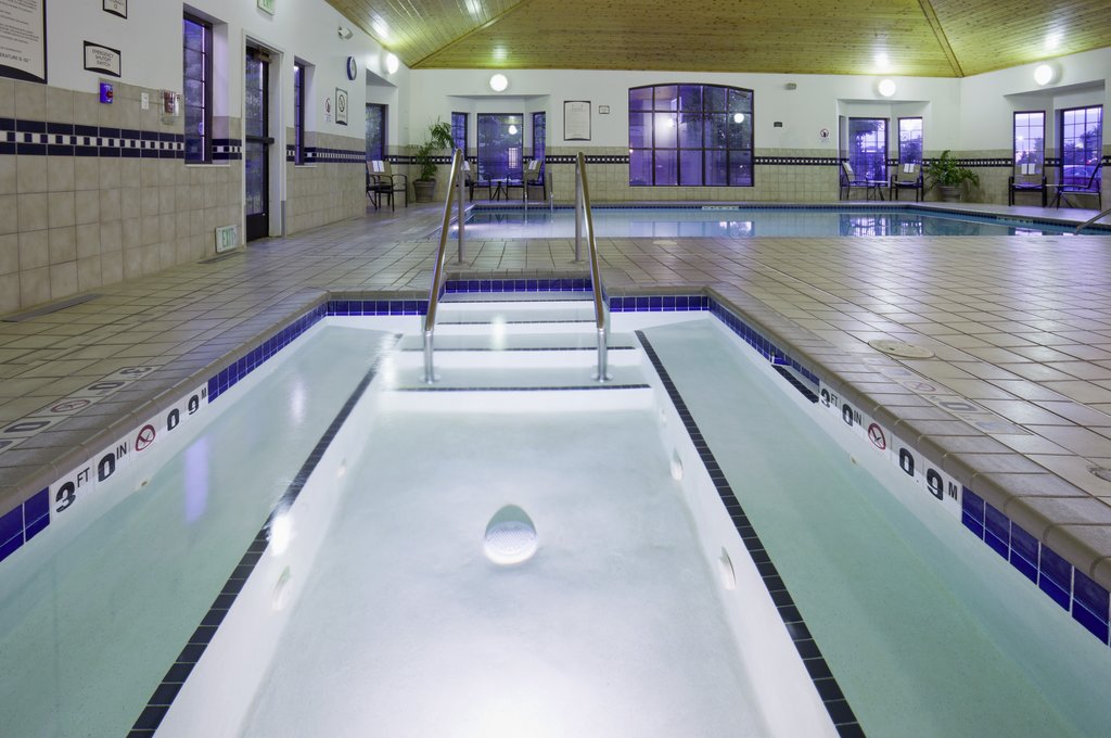 Enjoy our whirlpool after that hard work day.
