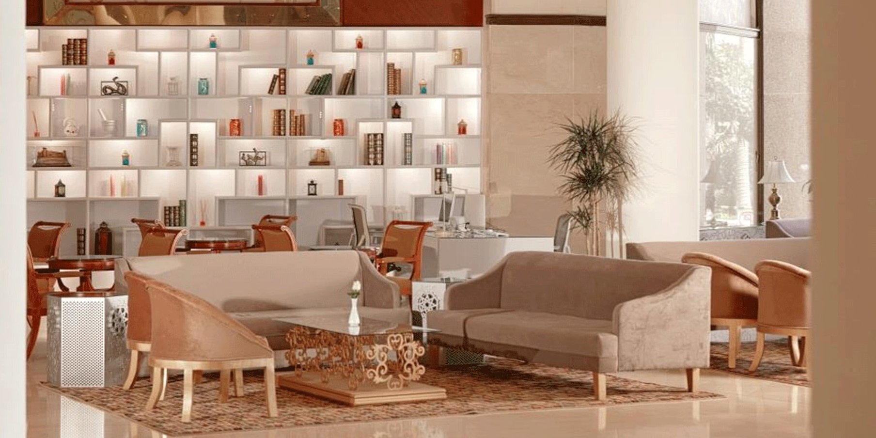 Hotel lobby