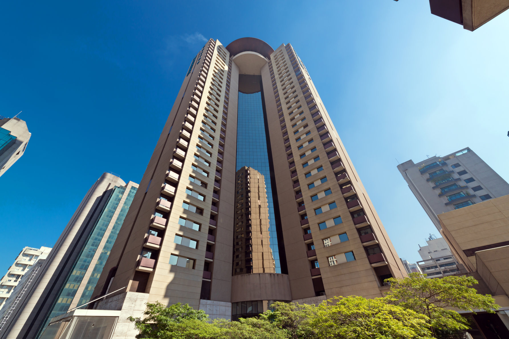 Making every stay more memorable with views of skyscrapers.
