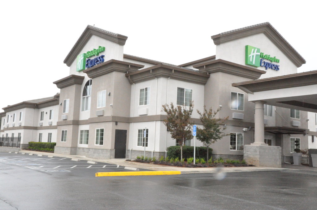 Hotel Exterior Front Side View