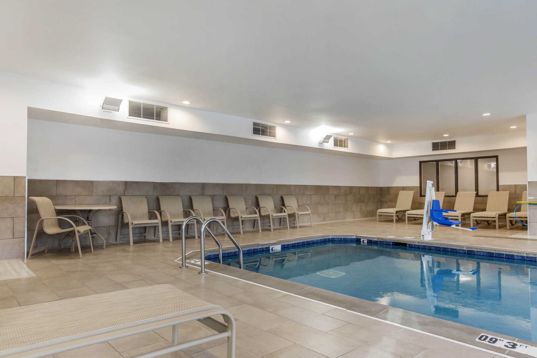 Our swimming pool is a perfect retreat for health and wellness.