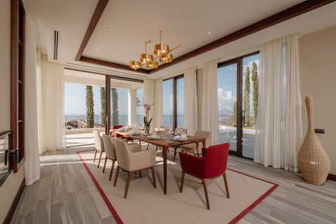 Dinning room in Adriatic Villa