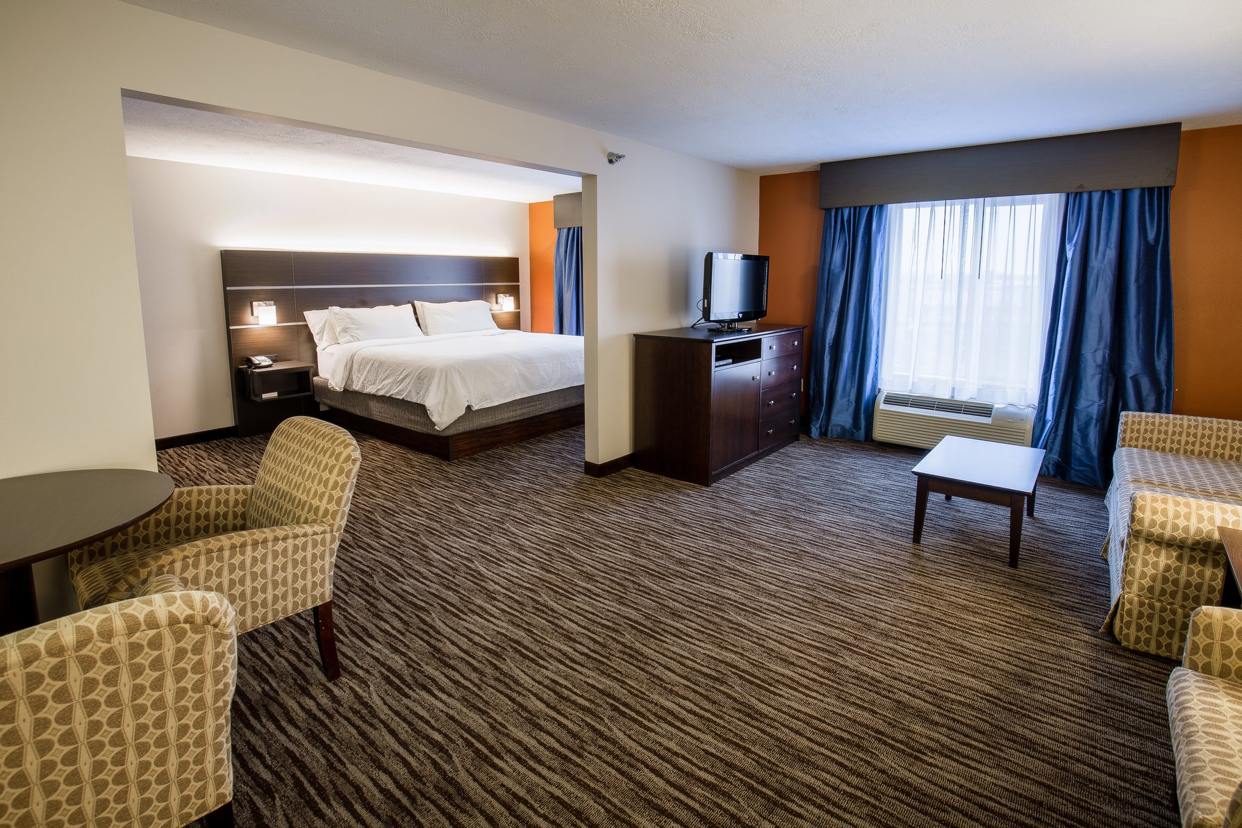 Holiday Inn Express Hotel & Suites Sioux Falls-Brandon Room Type - 1 King 1 Bedroom Suite with Living Area