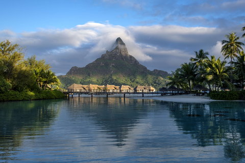 View of the Mount Otemanu