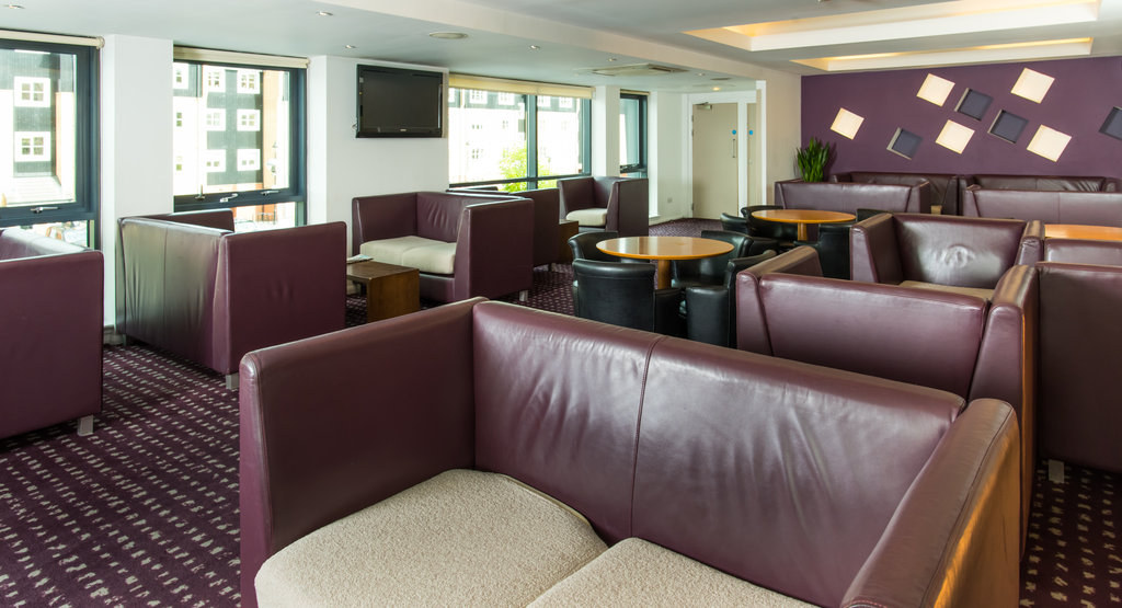 Get comfy and relax in the lounge