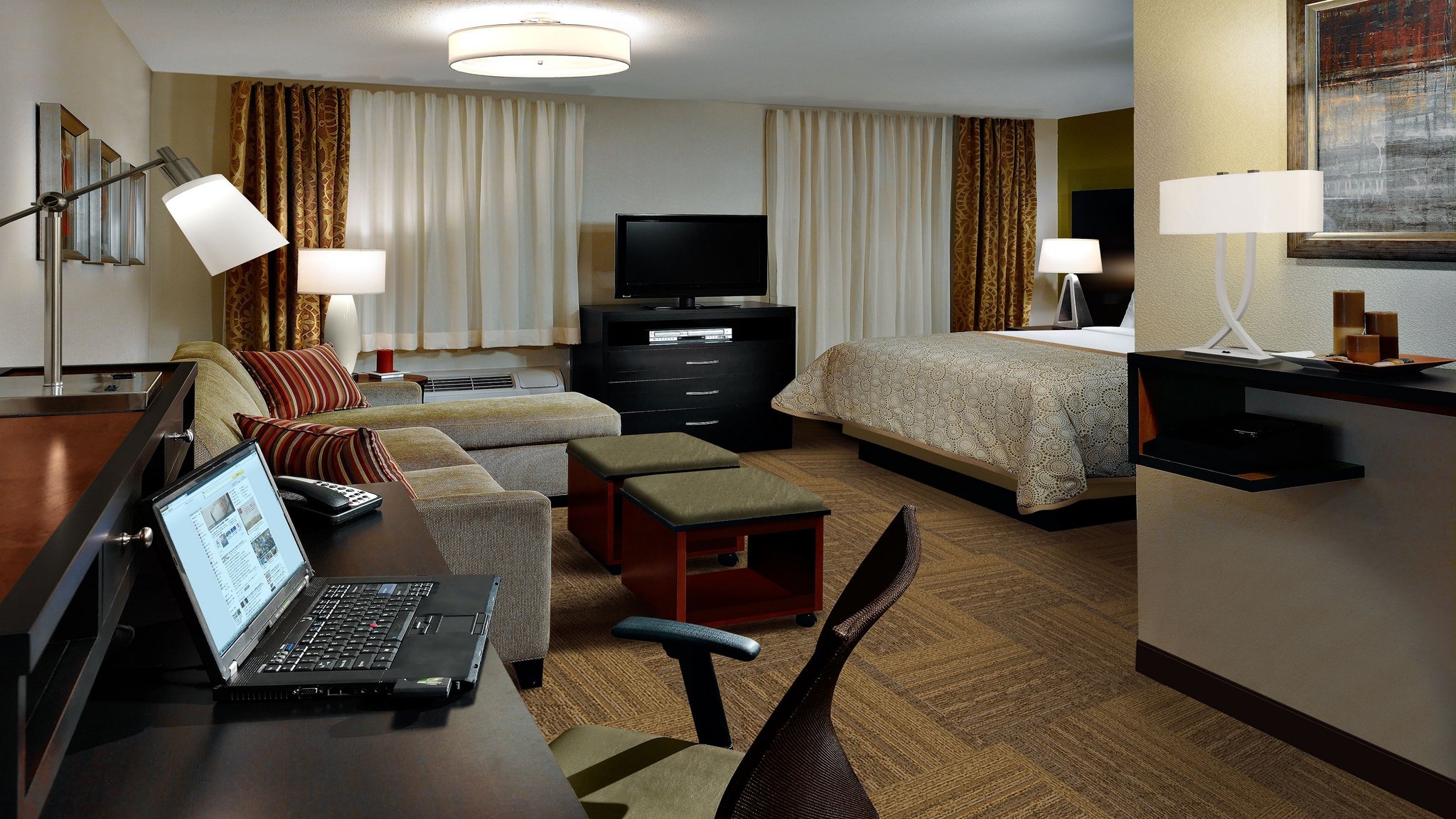 Staybridge Suites - Lafayette Room Type - 2 Queen Studio Suite