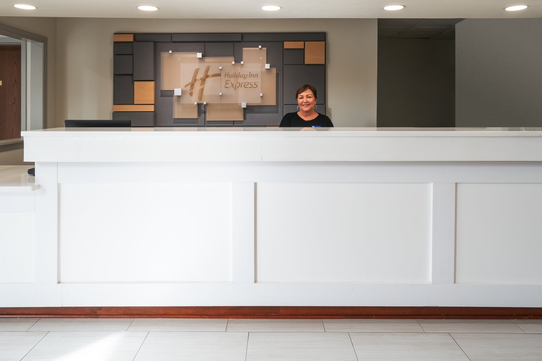 The Front Desk where expert and friendly staff are ready to help.