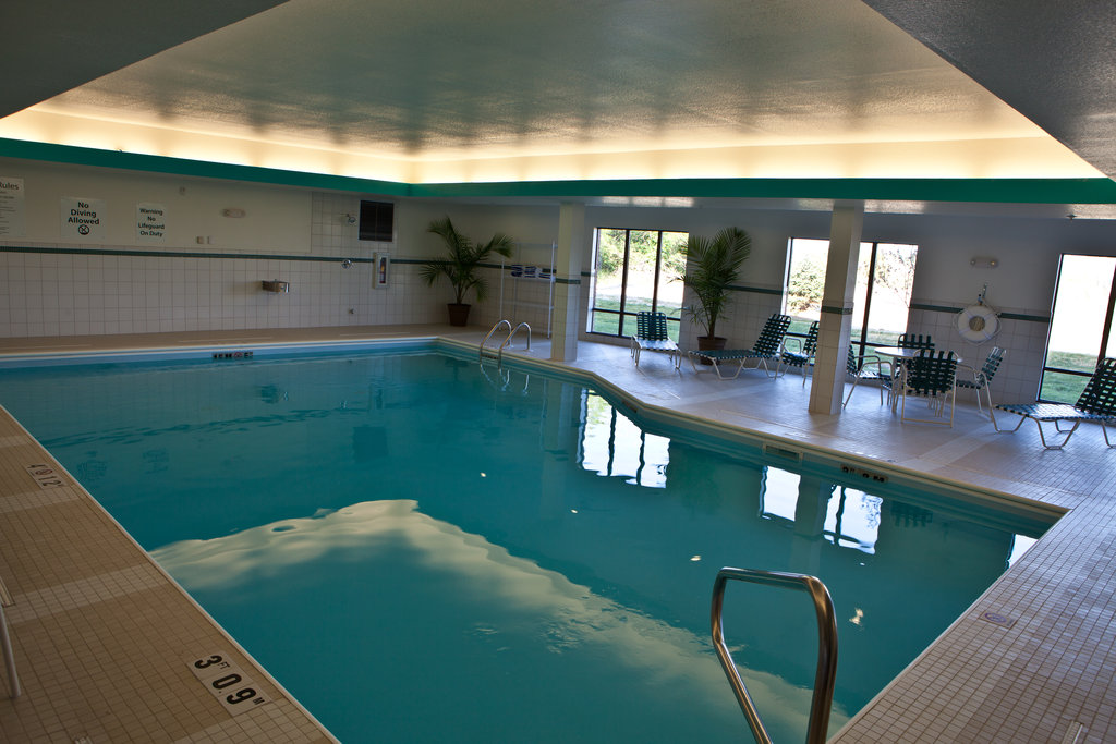 Relax and enjoy time at the indoor heated pool