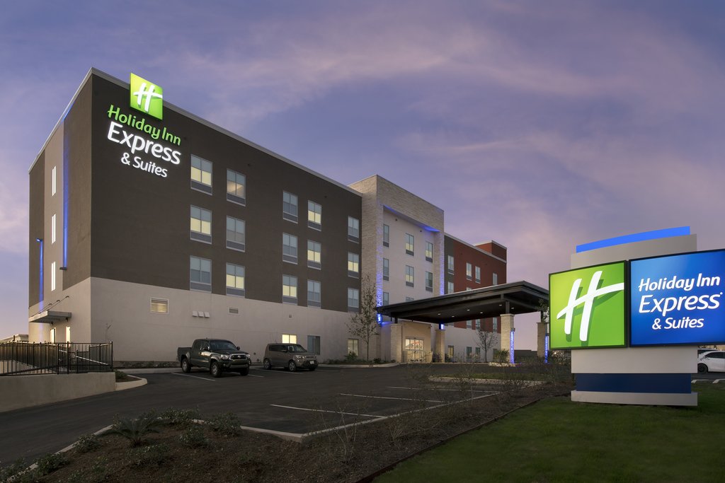 Hotel Exterior at Night