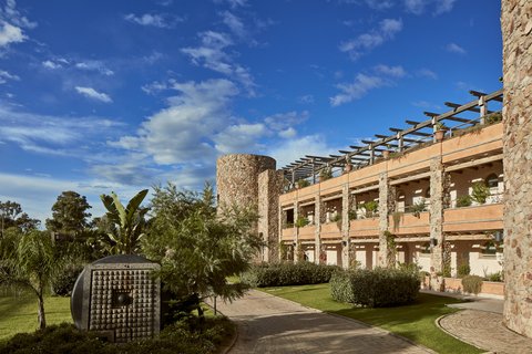 Entrance Of The Hotel