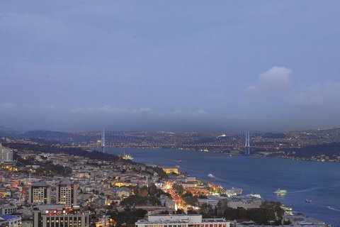 Vistas a la ciudad de Estambul