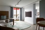 Balcony Suite, M Club lounge access, 1 Bedroom Suite, 1 King, High floor, Balcony
