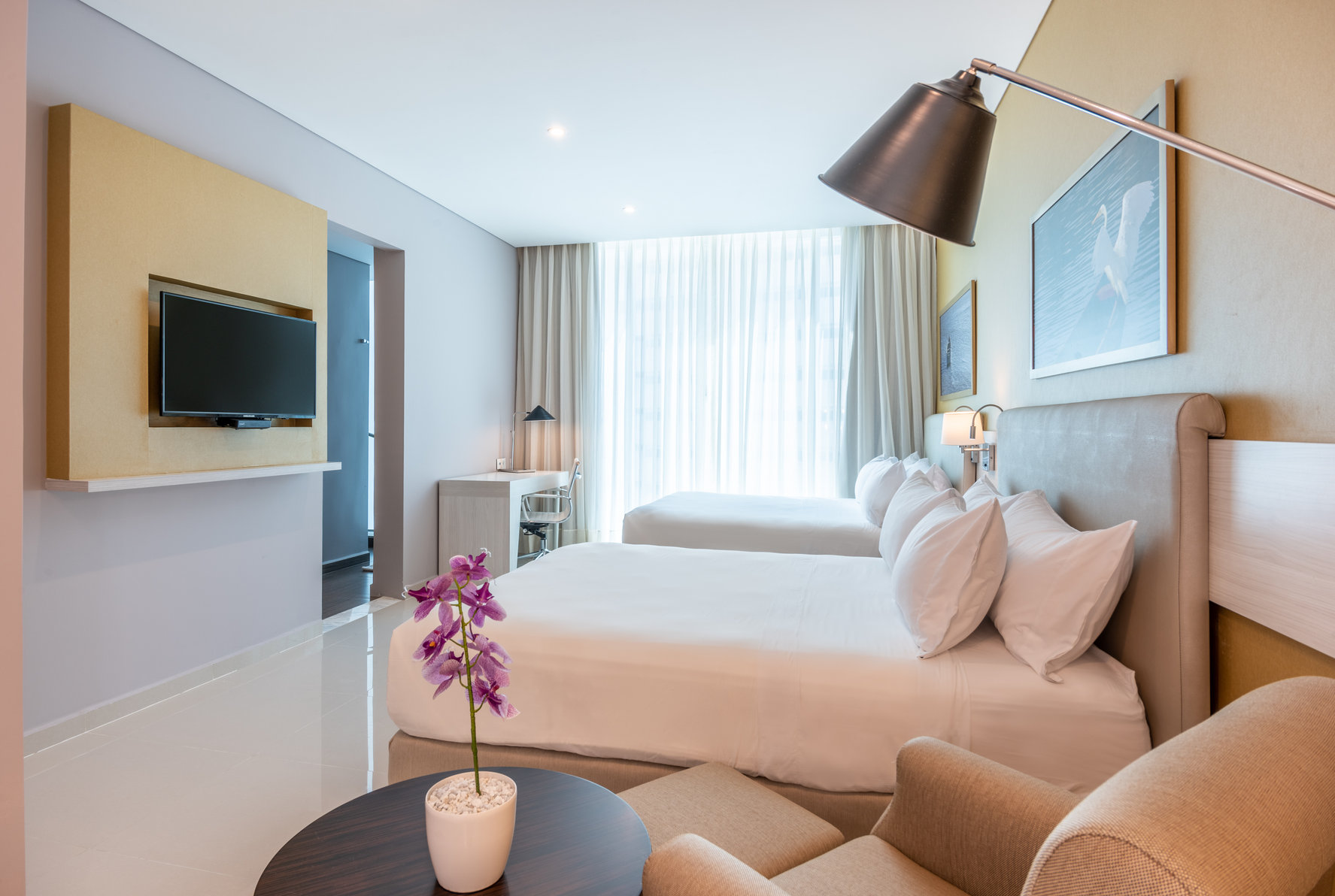 Crowne Plaza Barranquilla Room Type - 2 Queen Standard High Floor City View