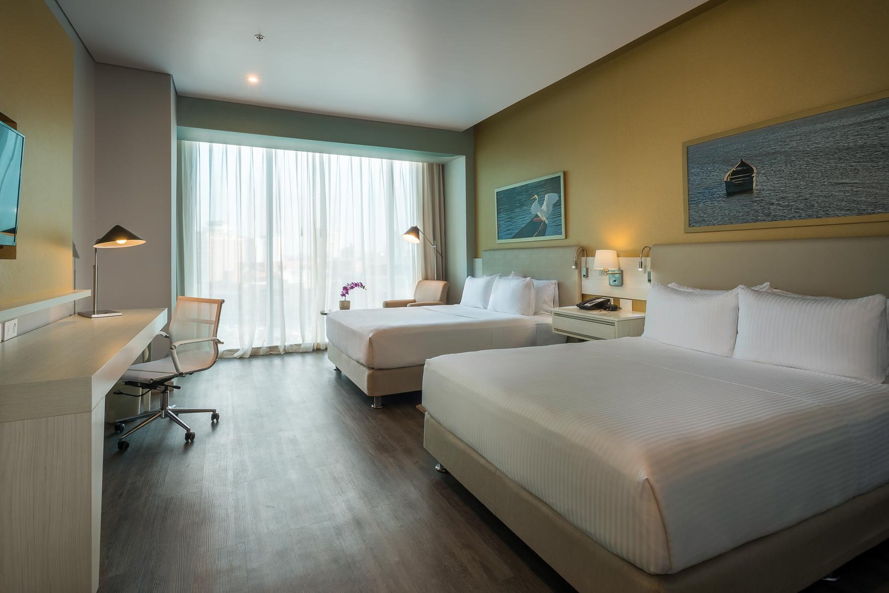 Crowne Plaza Barranquilla Room Type - 2 Queen Standard High Floor City View