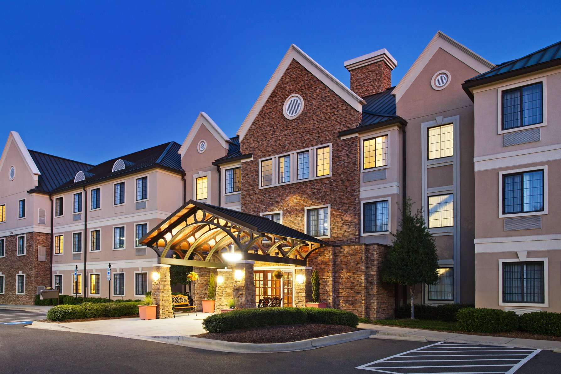Hotel Exterior.  Two blocks to Campbell Soup 