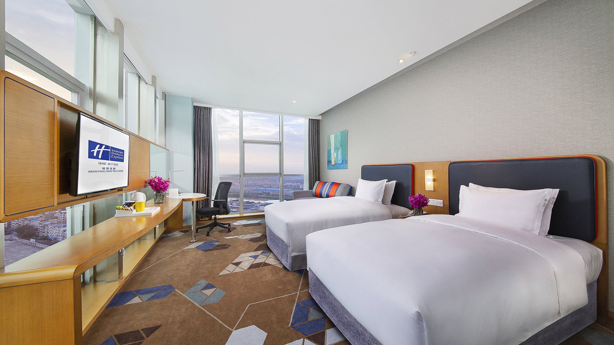 Holiday Inn Express Mianyang High-Tech Zone Room Type - 2 Single Standard Accessible