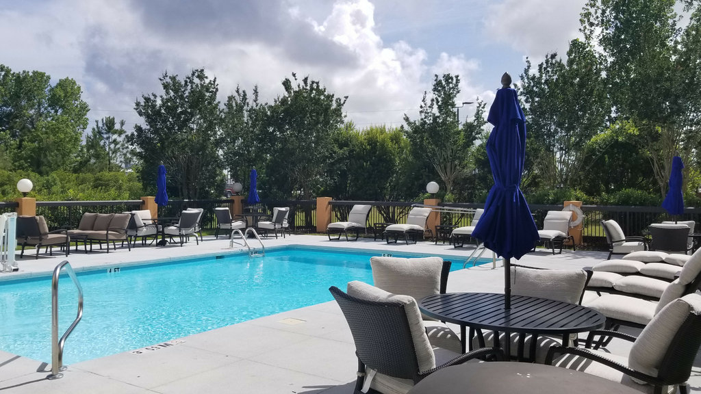 Bask in the radiant sun before cooling off in our outdoor pool. 