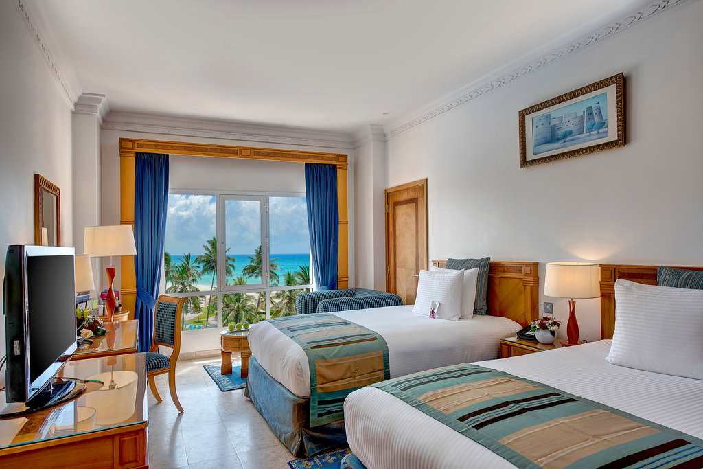 Crowne Plaza Resort SALALAH Room Type - 2 Single Standard Ocean View Beach Access