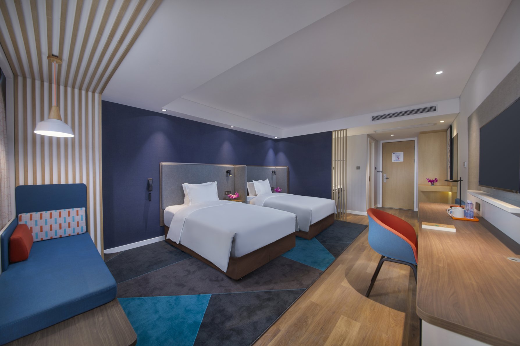 Holiday Inn Express Shanghai Jinshan Room Type - 2 Single Beds Standard Accessible