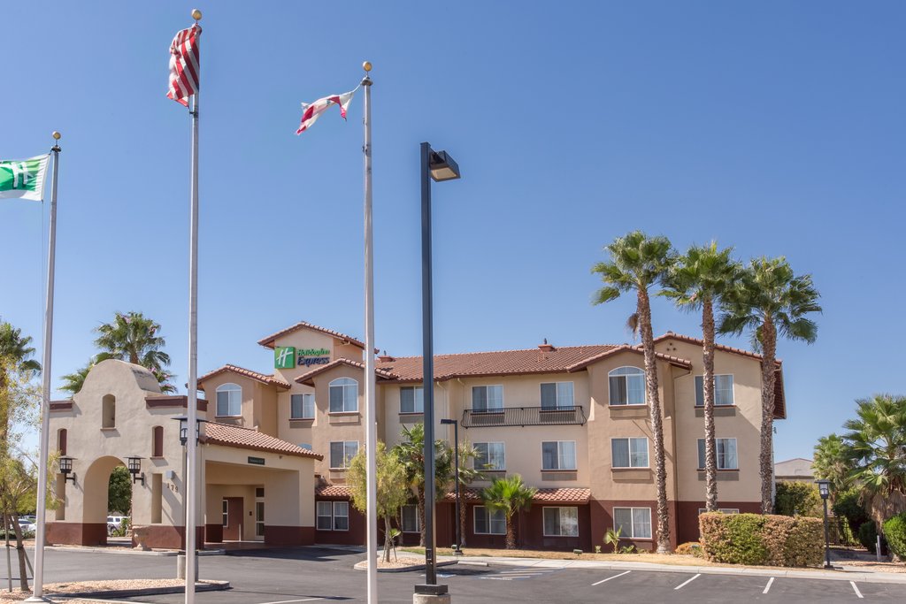 front view of the hotel 