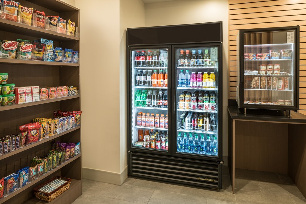 Hungry?  Stop at our sundry shop for some snacks!