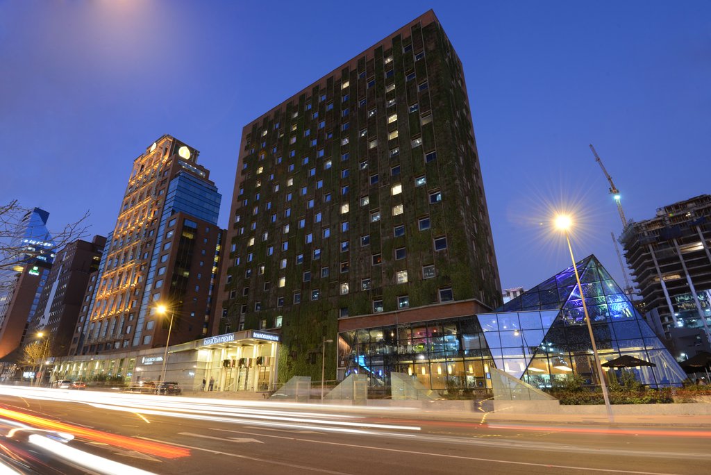 InterContinental Santiago, an IHG Hotel - Hotel Exterior at night
