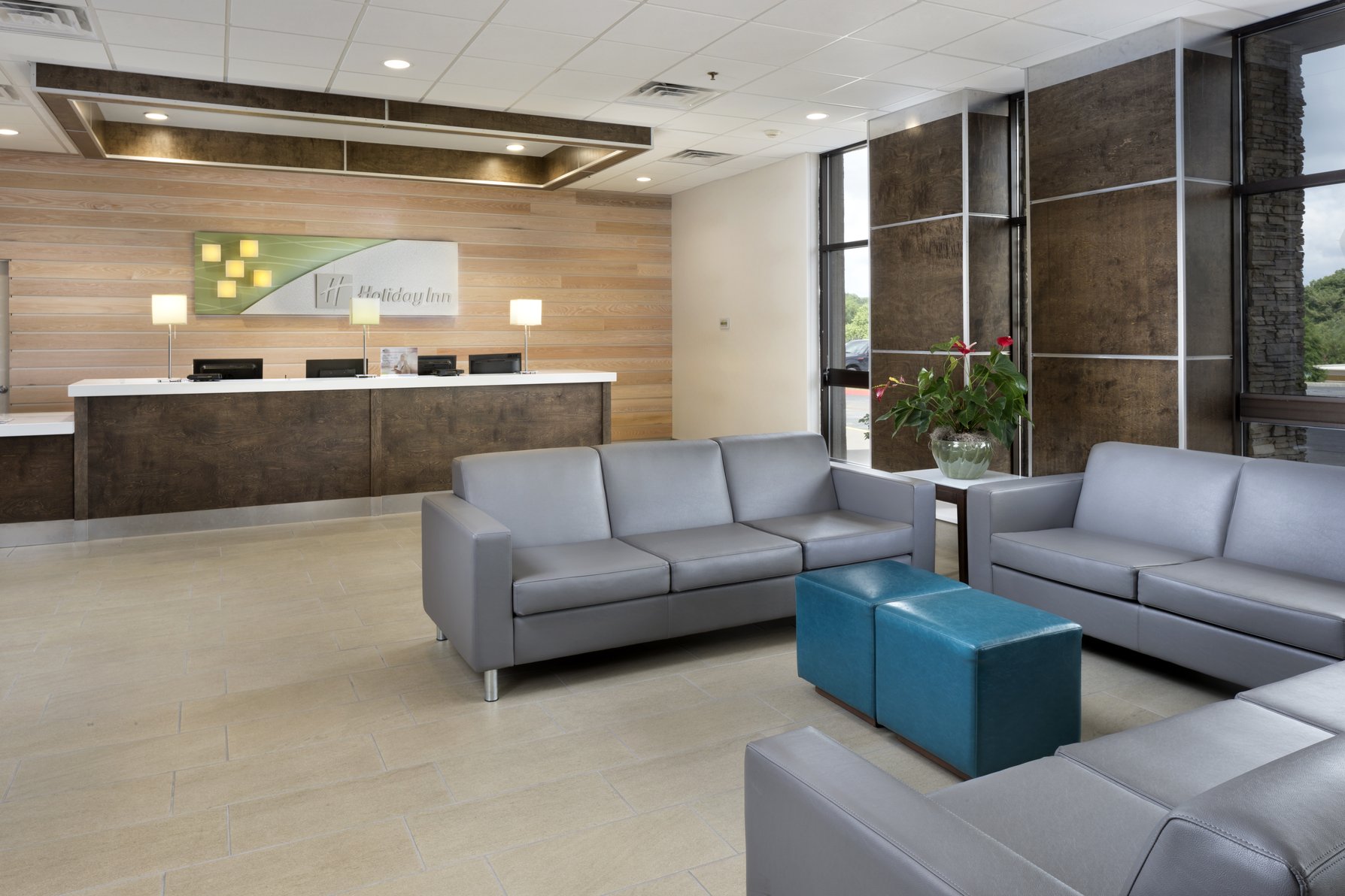 Relax and catch up with friends and family in our Lobby Lounge