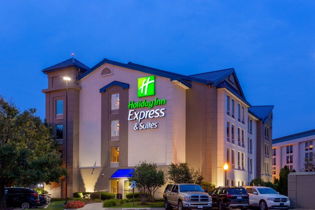 Hotel Exterior at Night