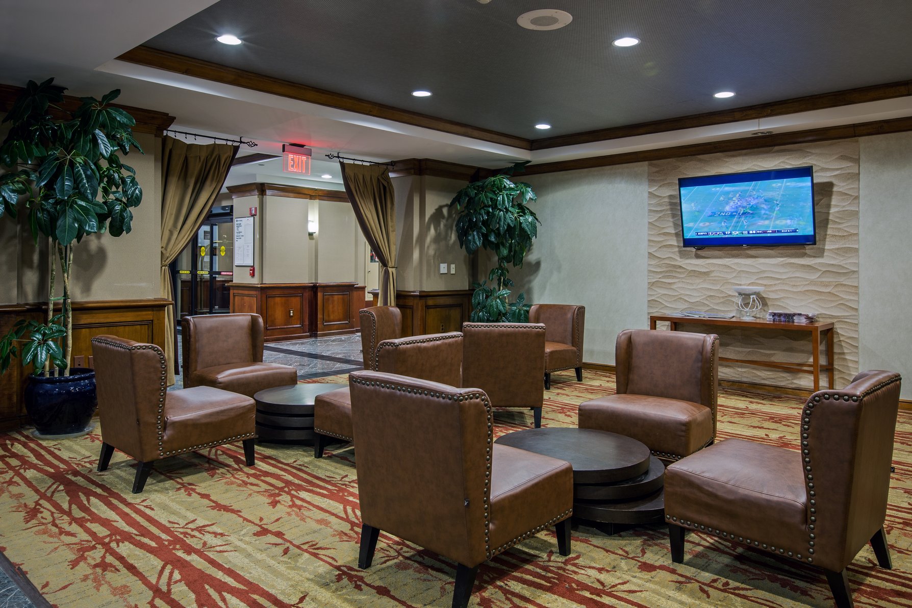 Elegantly set to welcome guests and allow pre-function networking.