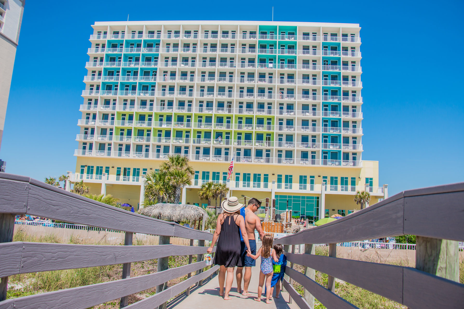 Have a family fun day at the beach at Holiday Inn Resort Pensacola