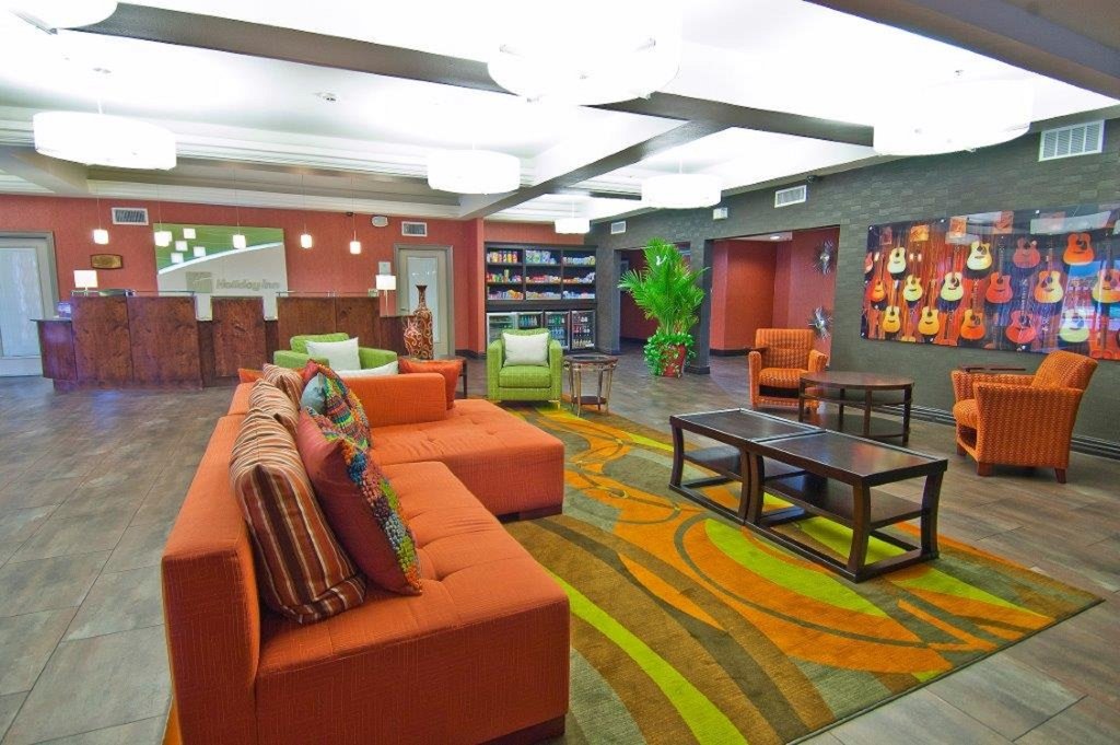 Holiday Inn & Suites guest services are available 24 hours.