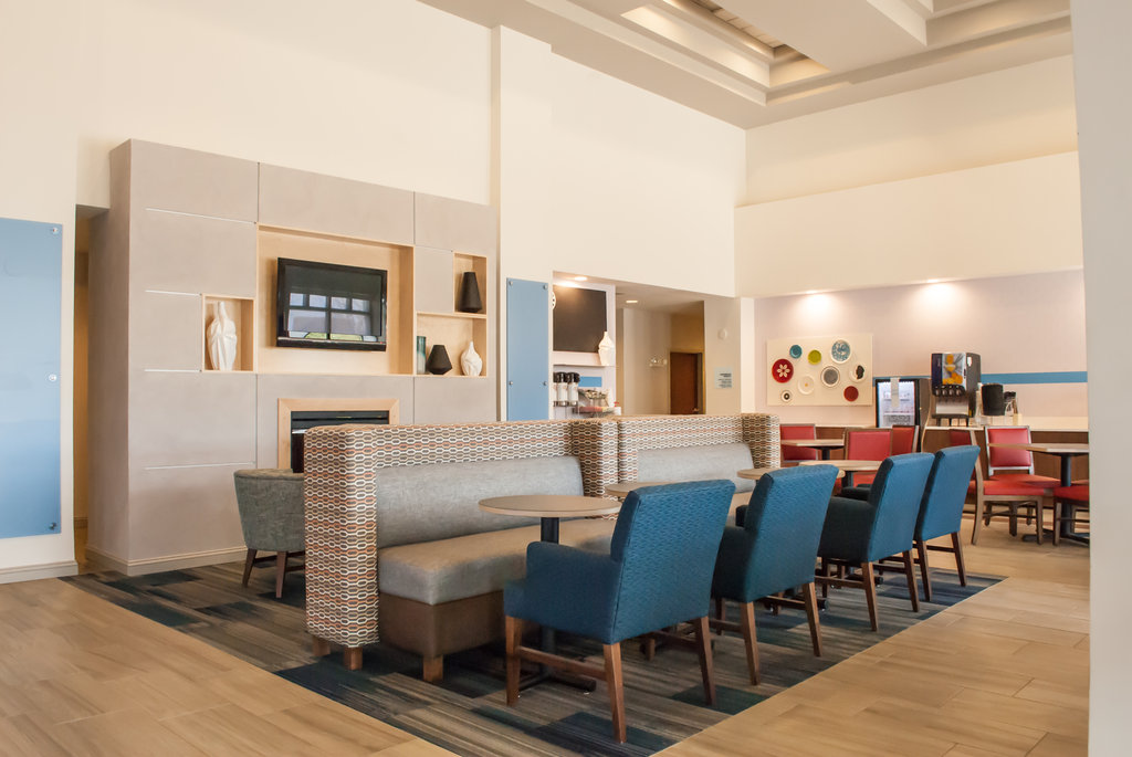 Connect with others or catch up on emails in our Lobby Area