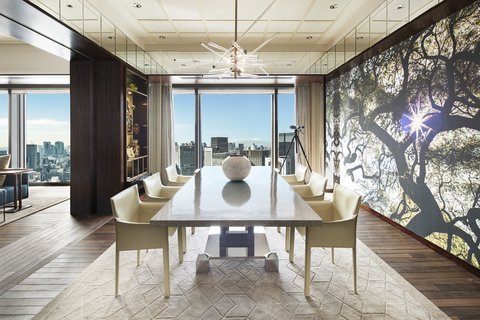Tokyo Presidential Suite Dining Room