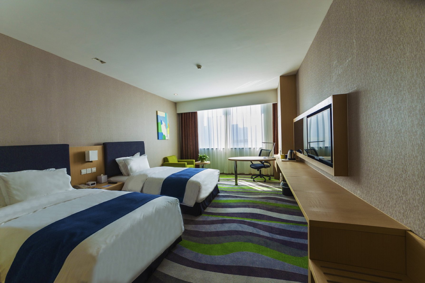 Holiday Inn Express JINAN HIGH-TECH ZONE Room Type - 2 Queen Standard