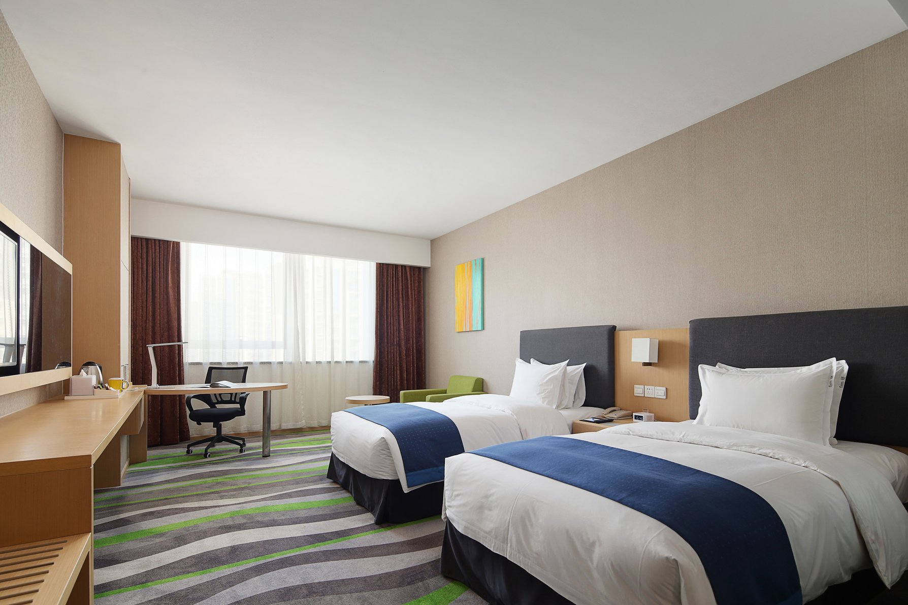 Holiday Inn Express JINAN HIGH-TECH ZONE Room Type - 2 Twin Standard Extra Floor Space