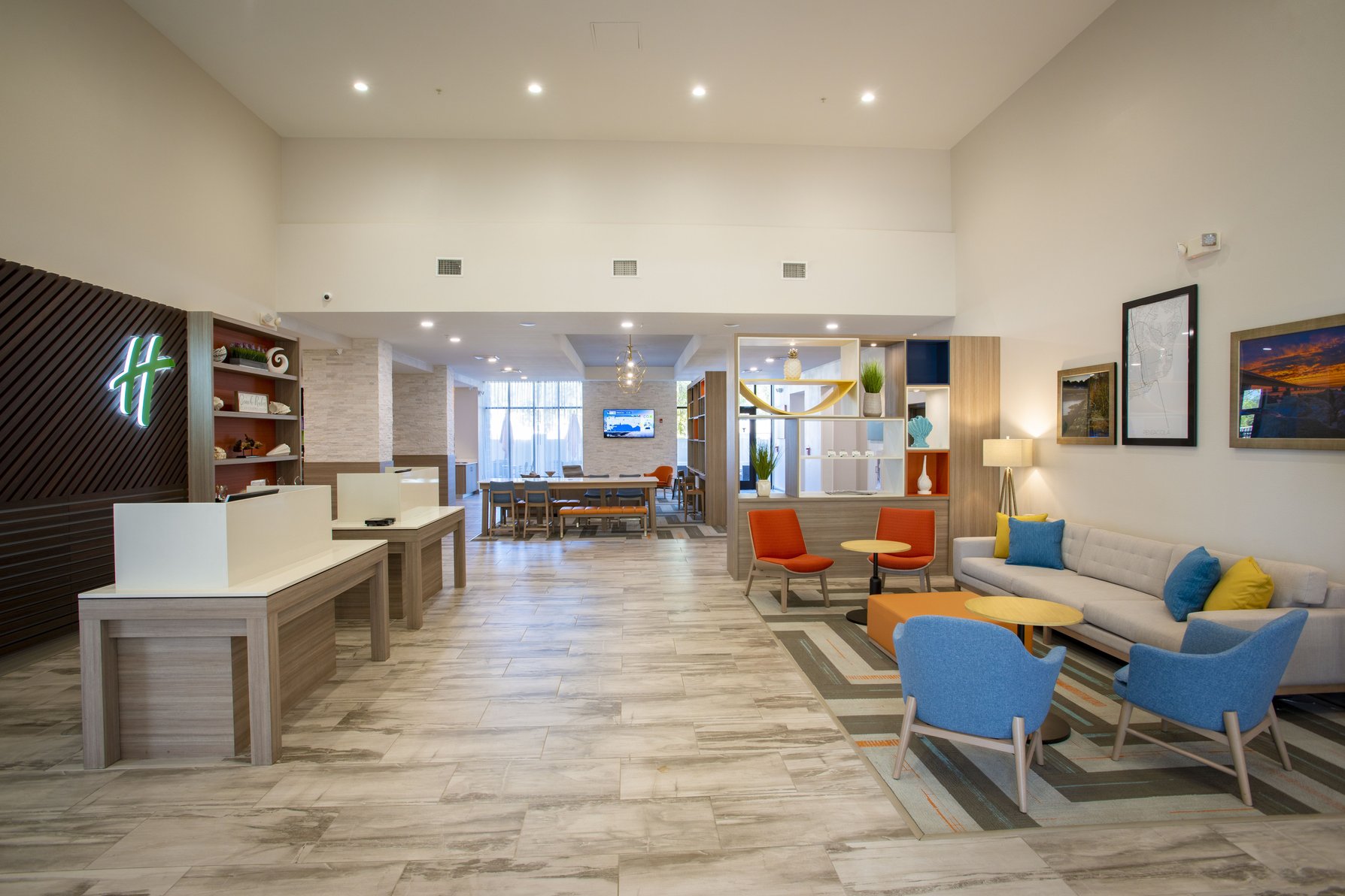 Enjoy complimentary coffee in the lobby