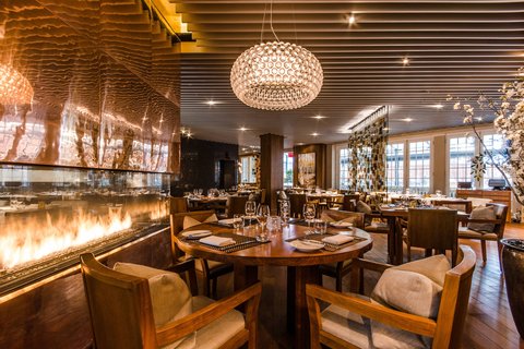 Chimenea de la Maison Boulud