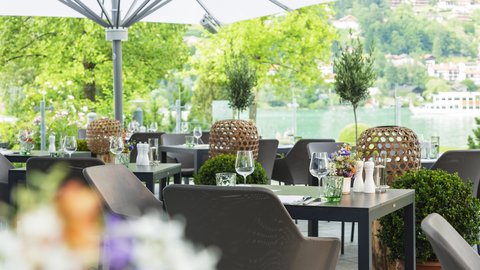 Restaurant Egerner Bucht - Terrasse
