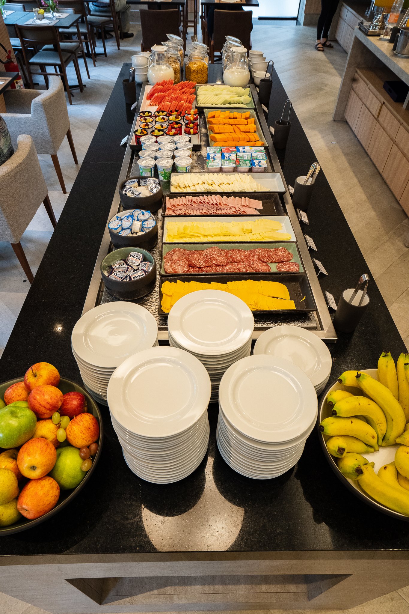 Indulge in the wide selection of food in our Breakfast Buffet.