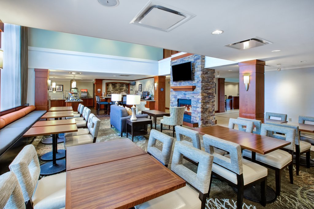 Spacious Seating for Breakfast Daily & Manager's Social Mon-Wed