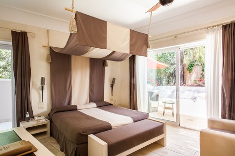 Classic Double Garden View Bedroom