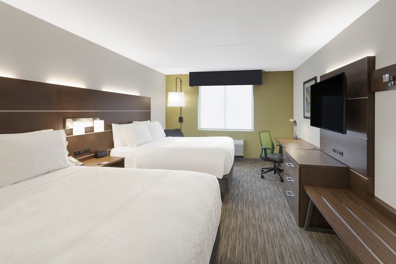 2 DOUBLE BEDS WITH REFRIGERATOR NONSMK