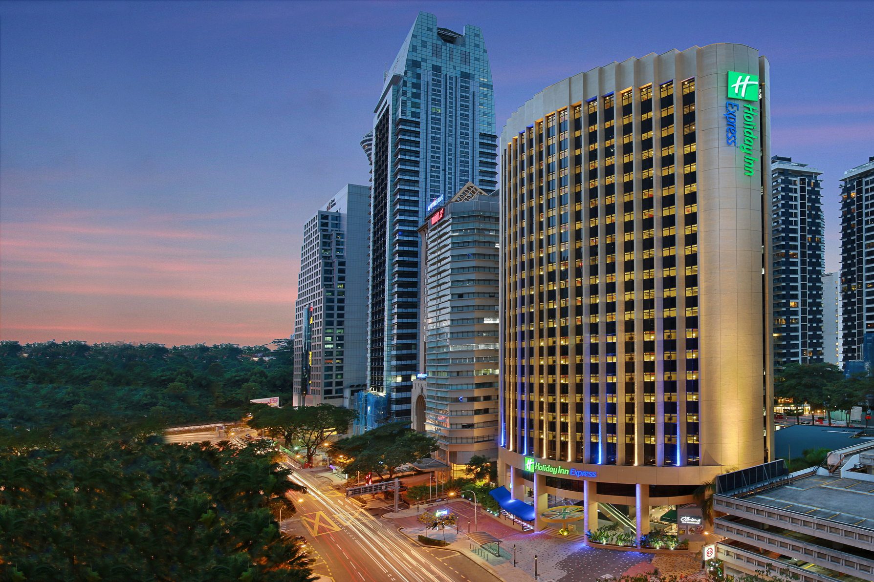 Hotel Exterior of Holiday Inn Express Kuala Lumpur City Centre