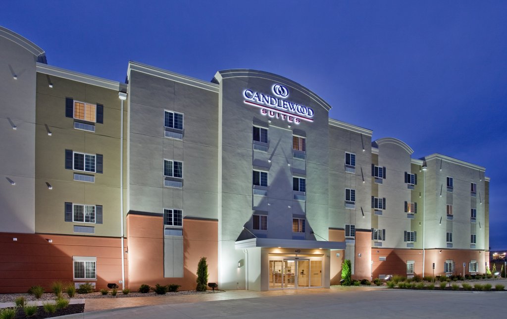Well lighted with security cameras and lots of parking