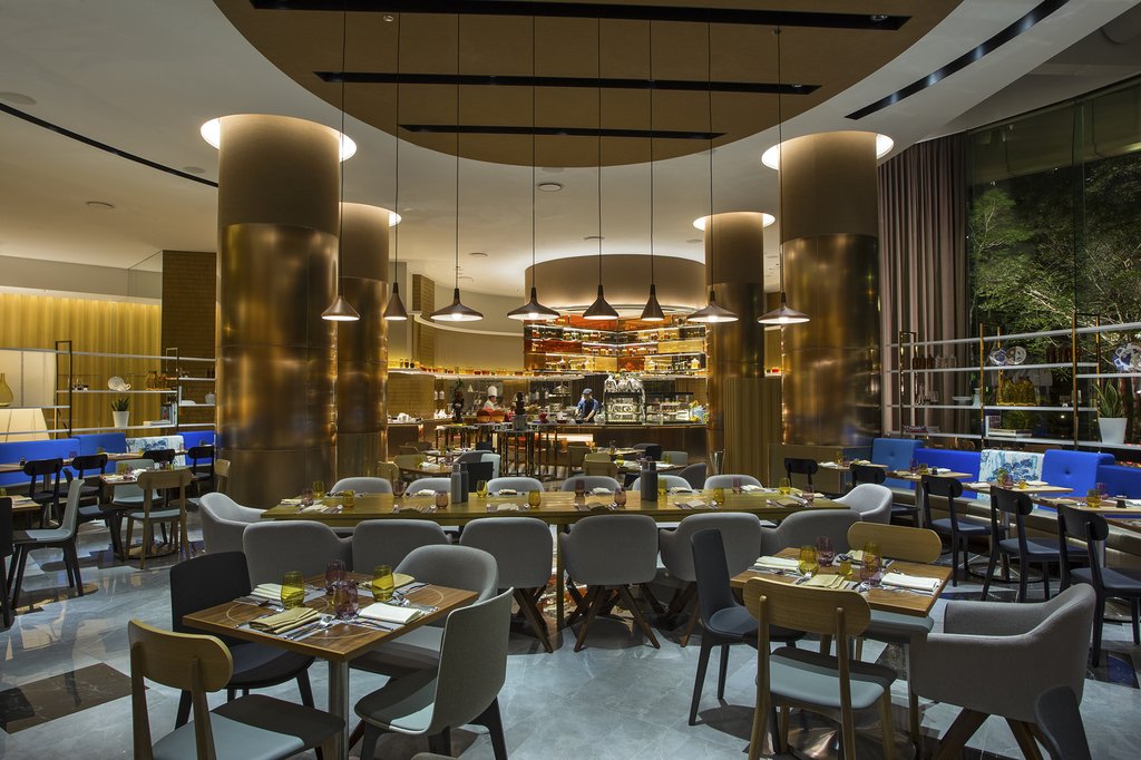 Restaurant and bar