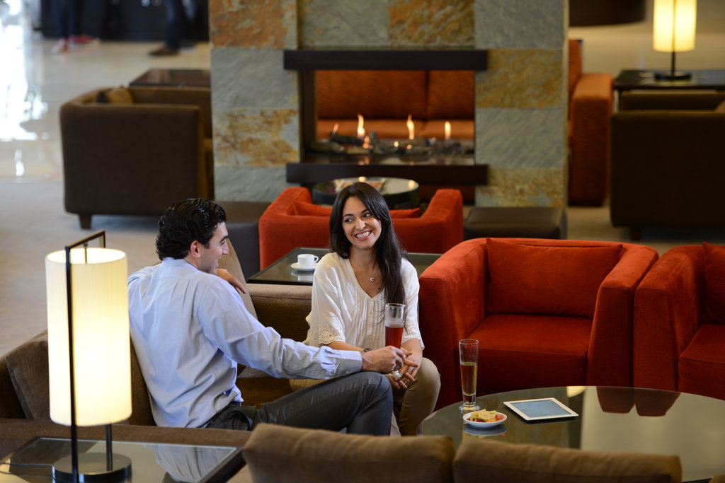 Spacious lounge lobby 