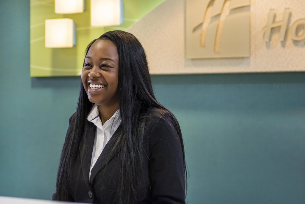 The Front Desk where expert and friendly staff are ready to help.