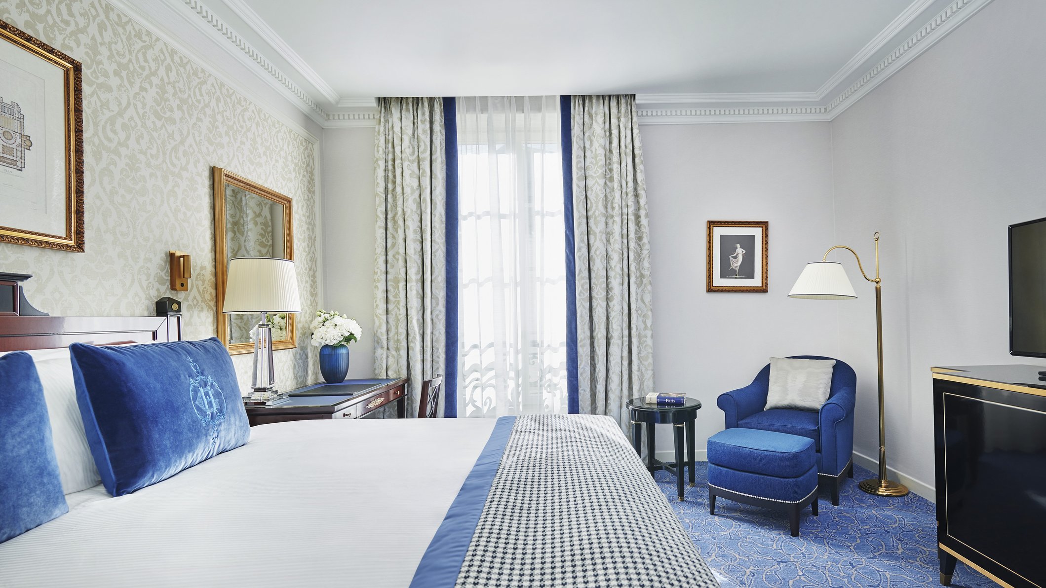 InterContinental Paris le Grand Room Type - 1 Queen Classic Balcony