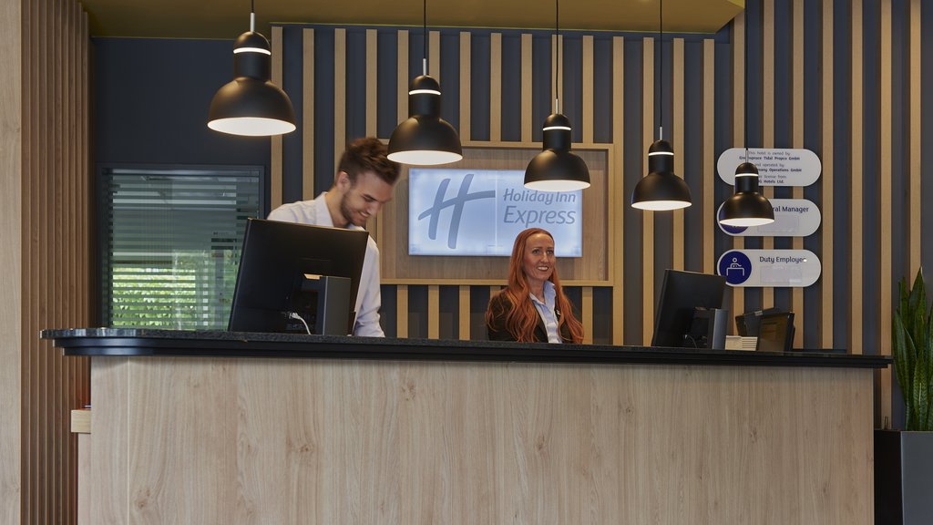 We are ready for you at the front desk!